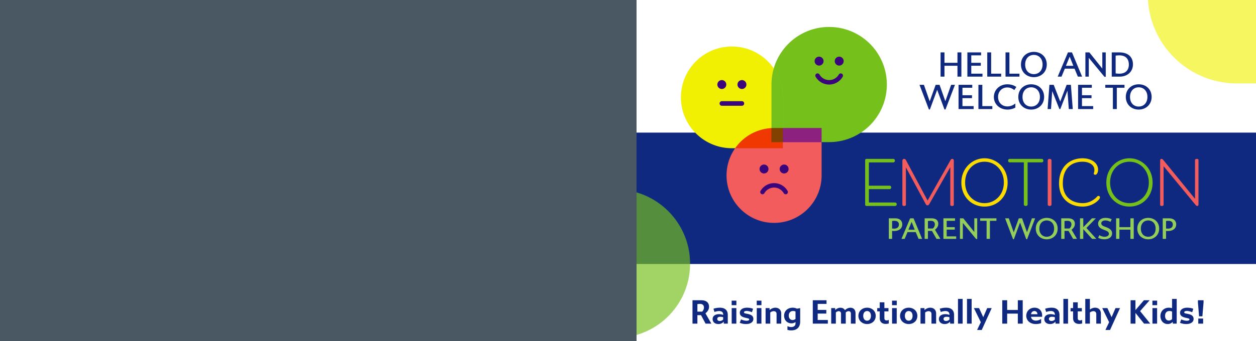 Do your child's BIG emotions make you uncomfortable? Are you overwhelmed and unsure of how to help? Join this one day workshop and learn to help your child or youth: | - Name and identify their feelings and emotions - Develop and practice self-regulation tools - Deal with BIG emotions in a helpful and healthy way Register by phone: (519) 485-3046 or e-mail: fbingersoll@gmail.com|$65 for individuals, $85 for couples, includes lunch &amp; refreshments.